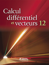 Calcul différentiel et vecteurs 12